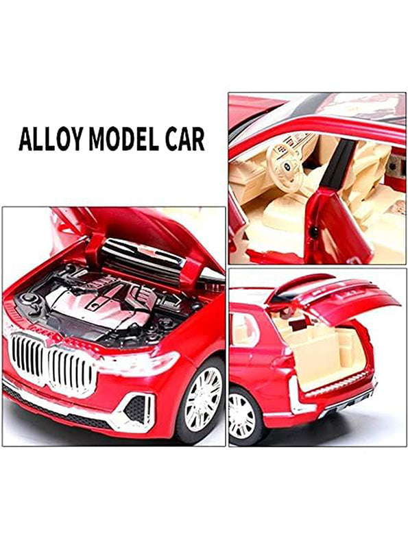 BMW X5 Model 1:32 Scale Diecast Car - Red Metal Collectible | MS-M-24 - Toyloft