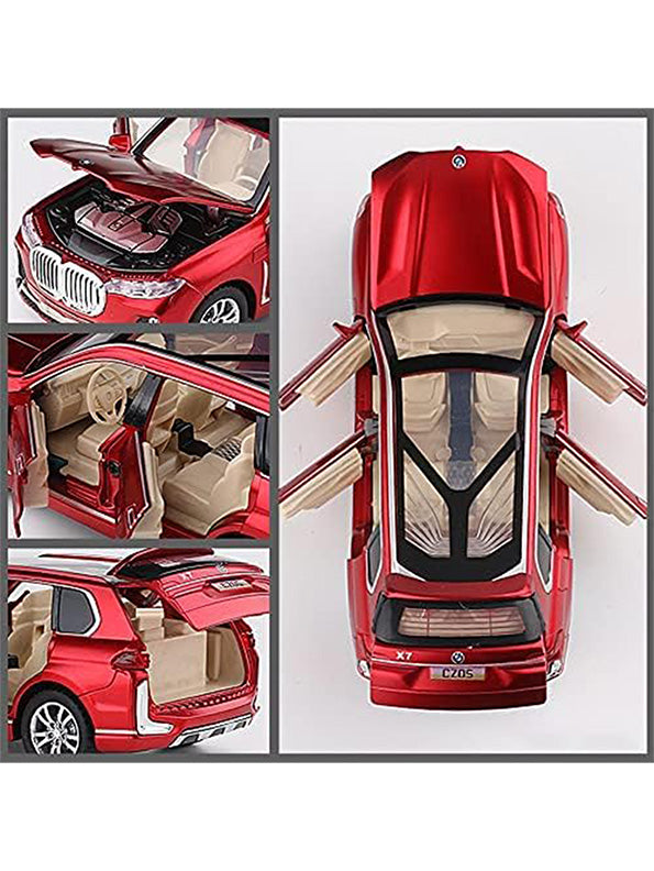 BMW X5 Model 1:32 Scale Diecast Car - Red Metal Collectible | MS-M-24 - Toyloft