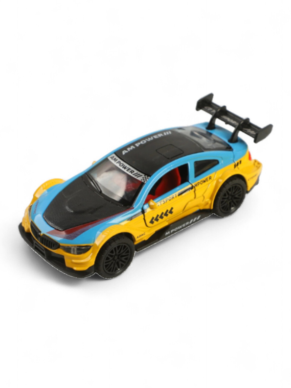 BMW M4 Diecast Model Car 1:36 Scale | Alloy Toy Vehicle with Pullback Action | Collector's Gift for Kids & Adults LMI15331.