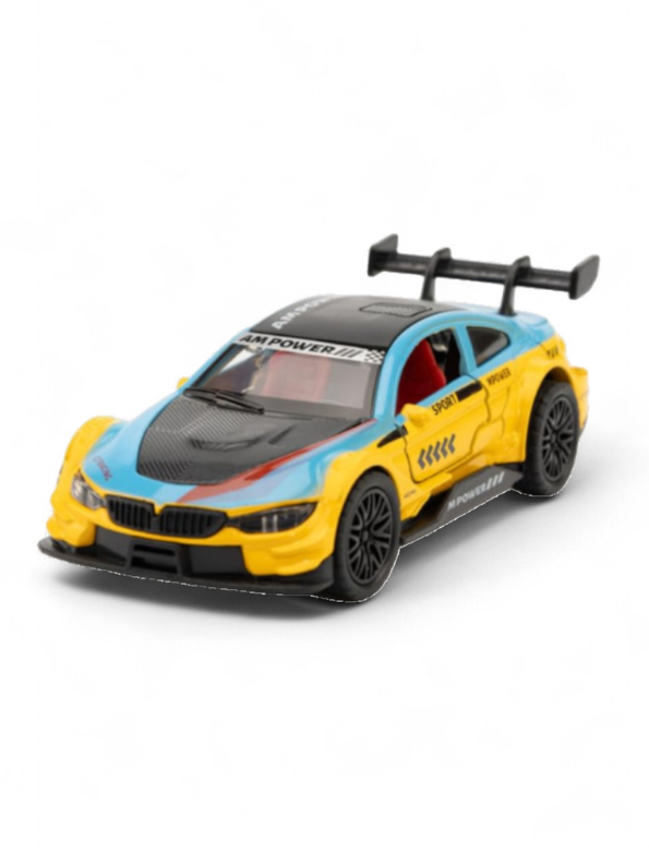 BMW M4 Diecast Model Car 1:36 Scale | Alloy Toy Vehicle with Pullback Action | Collector's Gift for Kids & Adults LMI15331.