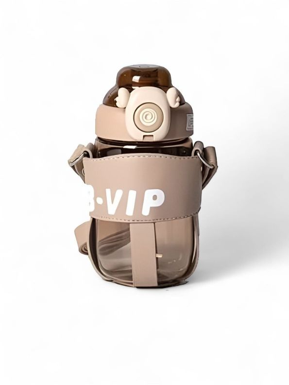 Baby Drink Bouncing Cup Water Bottle – Cute Mini Sports Bottle with Straw for Toddlers NOV1340.