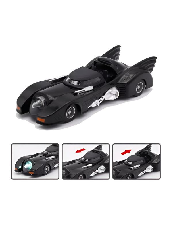 BatRacer - Batman Diecast Car for Kids | Premium Design, Lights & Detailing | Perfect Gift for Young Superhero Fans - MD1788.