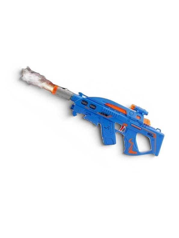Battery Operated Electric Toy Gun with Smoke Effect - Red LMI16600.