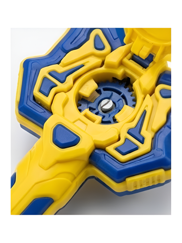 Battle Top Spinning Toy Set with Power Launcher Blue NX16579.