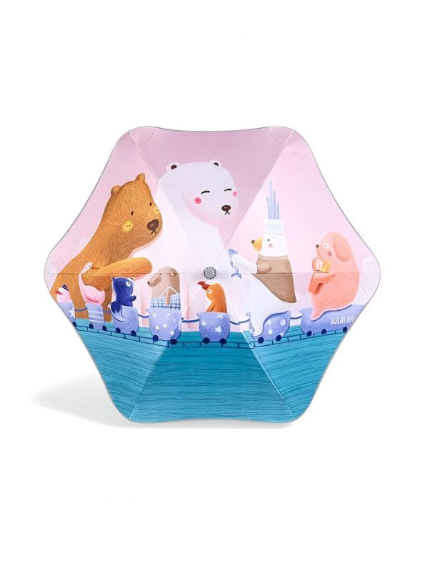 BearBrella – 50cm Cute Bear Print Water Umbrella for Kids, Lightweight and Safe for Children NOV9690.