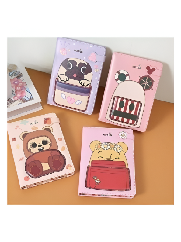 Bear Notebook – Bear-Themed Notebook for School & Work NOVGBT-50301.