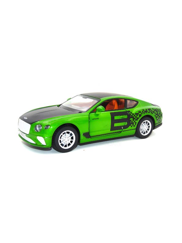 Green - Bentley Continental GT 370 Diecast Model – Perfect for Car Collectors & Enthusiasts - Scale 1:22 LMI14933.