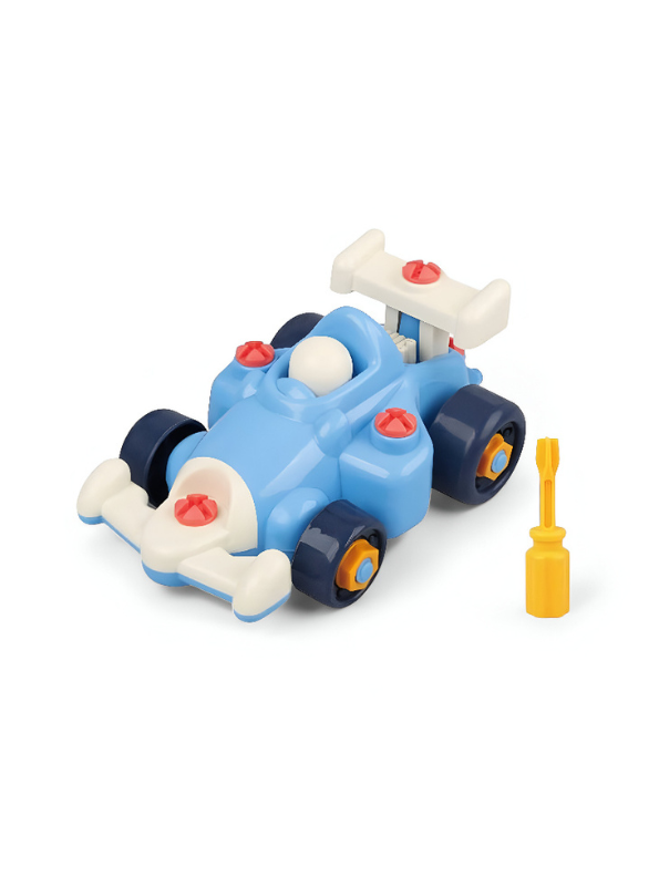Buildino – DIY Vehicle Toy Combo Set for Kids | Assemble Cars with Screwdriver LMI14840.