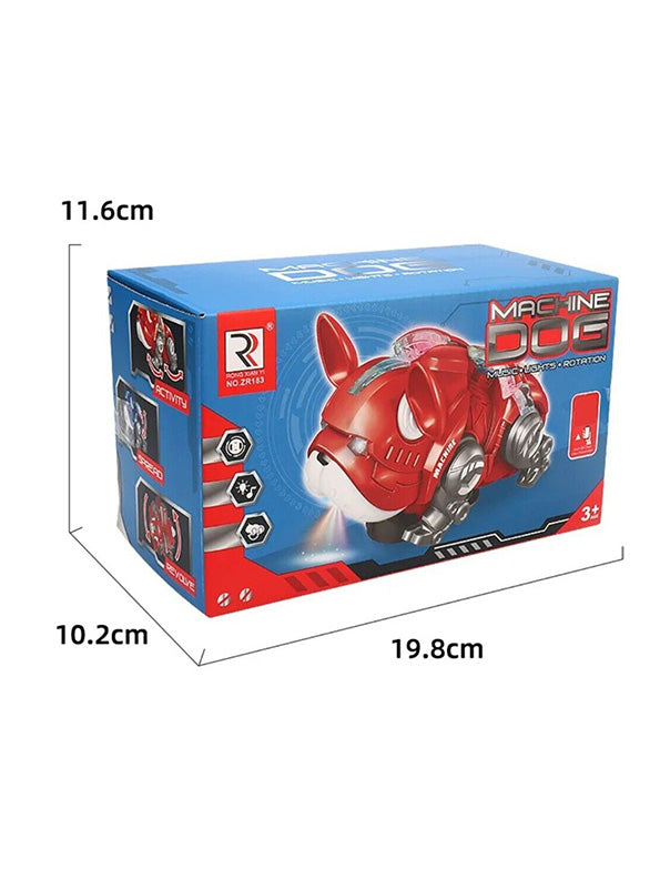 Bull Dog Musical Toy Lights And Sound - Blue (L-1) - Toyloft