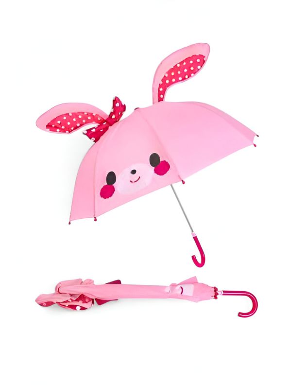 BunnyBrella - Adorable Design with Bunny Ears on Top | Lightweight & Fun Rain Protection NOV6219.