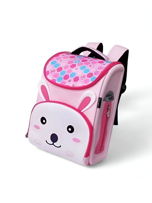 BunnyPack – Bunny Face Kids Backpack – School, College & Kindergarten Bag for Girls & Boys NOV5581.