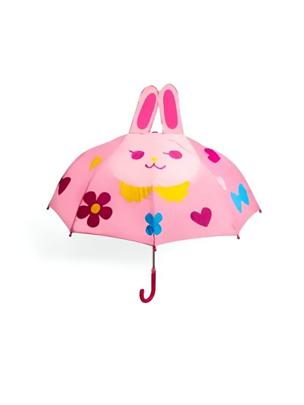 Bunny Umbrella for Kids – Adorable Design with Bunny Ears on Top | Lightweight & Fun Rain Protection NOV6219.