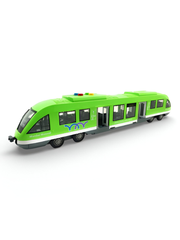 Mumbai Monorail Train Toy For Kids - Green NX12196.