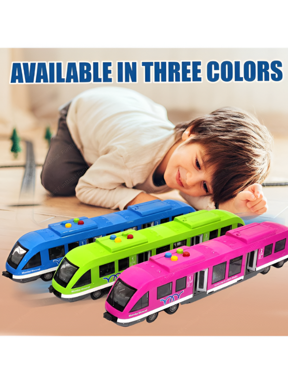 Mumbai Monorail Train Toy For Kids - Green LMI12196.