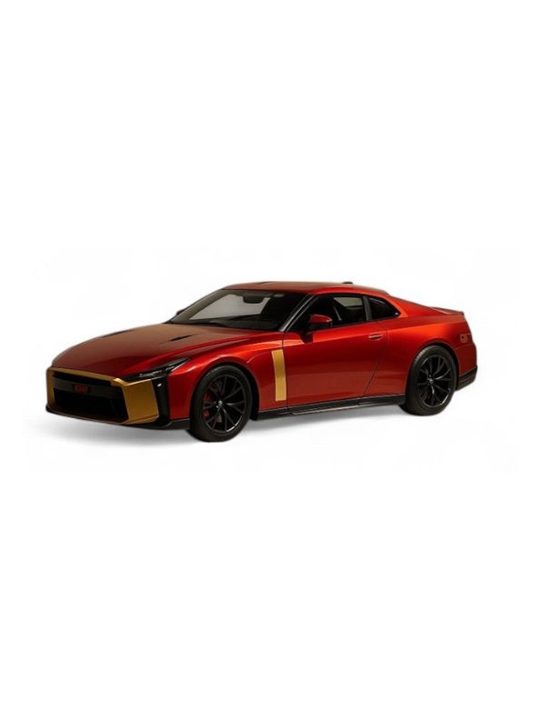 Iron Man Edition - Nissan GTR-50 Sports Car Metal Diecast Car - Scale 1:24