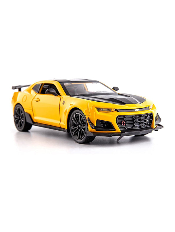 Chevrolet Camaro Metal Model Diecast Car - Yellow Scale 1:32 (T-M-15) - Toyloft