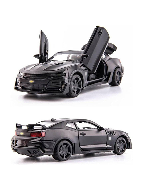Chevrolet Camaro Model 1:36 Scale Diecast Car - Black Metal Collectible | TV-N-24 - Toyloft