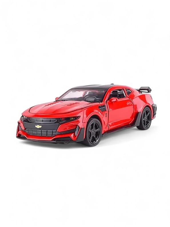 Chevrolet Camaro Model 1:36 Scale Diecast Car - Red Metal Collectible | TV-N-24 - Toyloft