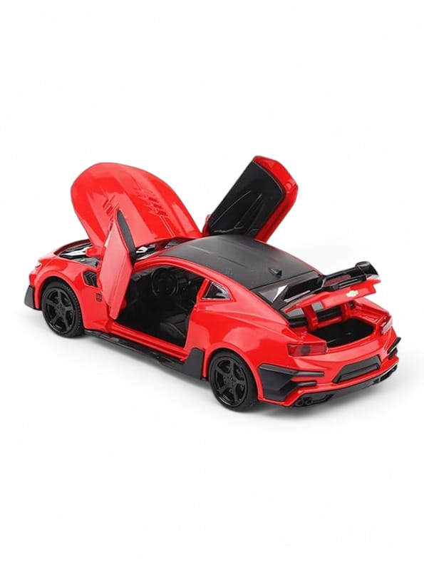 Chevrolet Camaro Model 1:36 Scale Diecast Car - Red Metal Collectible | TV-N-24 - Toyloft