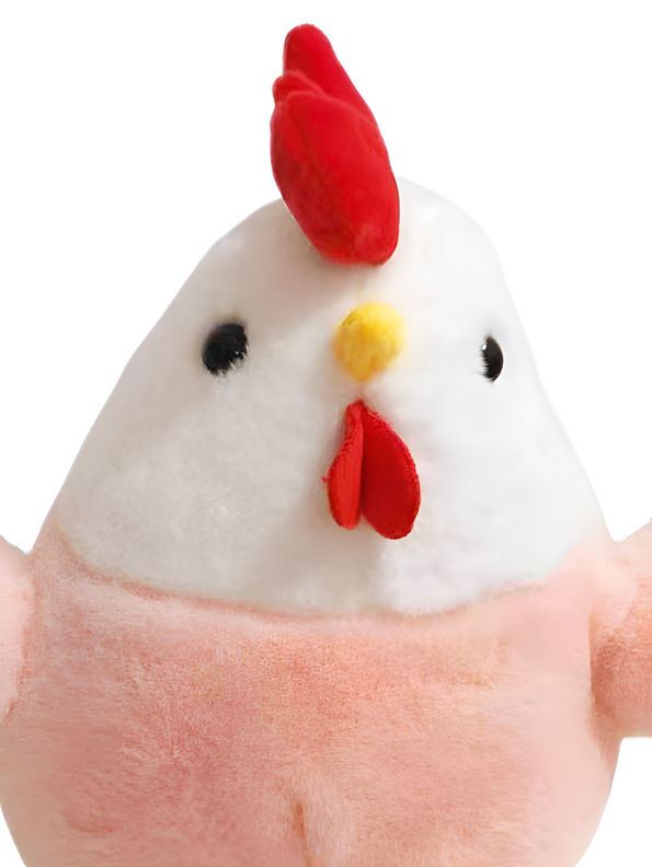 Chicken Plush Toy 8-inch Soft Stuffed Animal Toy LMI11084.