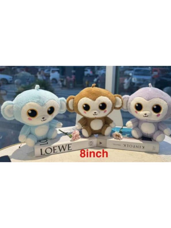 Blue - Chimpy – Cute and Cuddly Monkey Soft Toy for Babies, Toddlers, and Kids – Perfect Plush Companion for Snuggles & Playtime - MS14120