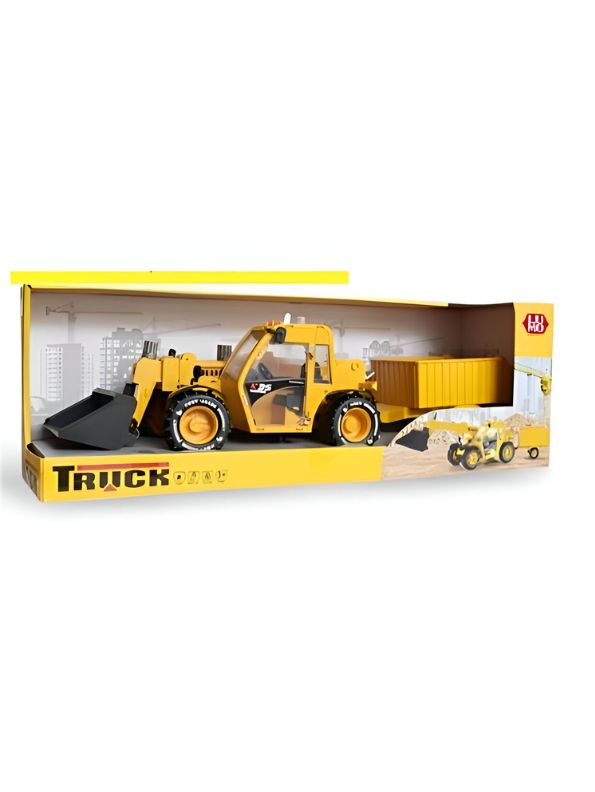Construction Loader Truck with Detachable Trailer For Kids - MS12705.