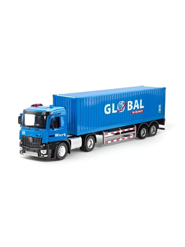 Container Transport Truck – Heavy-Duty Alloy Container Vehicle for Kids & Collectors LMI15074.