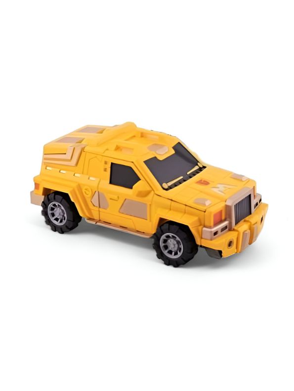 ConversionBot – Transformer Robot to Car Toy with Music for Kids | Fun Game Toy with Lights, Sounds, Realistic Design & Easy Conversion LMI15039.