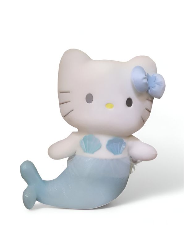 Blue - Sanrio Kuromi Mermaid Soft Toy – Adorable Kawaii Pillow, Cozy Room Decoration & Anime Collectible Gift 10 inch - MS13986