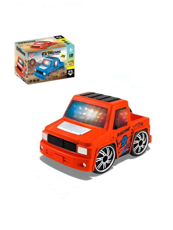Cross Country EXTREME Pickup Truck Model – Heavy Duty Off-Road Toy Vehicle for Kids & Collectors Red LMI13908.
