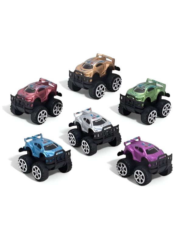 Cross Racing Off-Road Racing Team Car Pack – 6 Color Packs | Custom Diecast for Collectors & Kids LMI15037.
