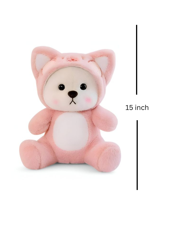 CuddleBuddy - Big Size - 15 Inches - Giant Teddy Bear Plush Toy - Soft Toy Valentine’s Gift | Cuddly Stuffed Animal for Parties & Decorations 15 Inches - MS14471.