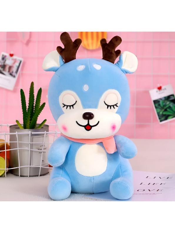 Cuddly Deer – 10 Inch Soft Plush Toy, Perfect Huggable Friend for Kids and Toddlers LMI11473.