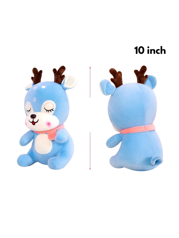 Cuddly Deer – 10 Inch Soft Plush Toy, Perfect Huggable Friend for Kids and Toddlers LMI11473.