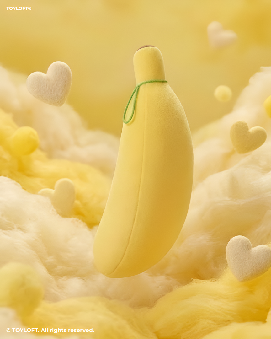 Cute Banana Plush Toy – Ultra-Soft Kawaii Yellow Banana Pillow ST14777.