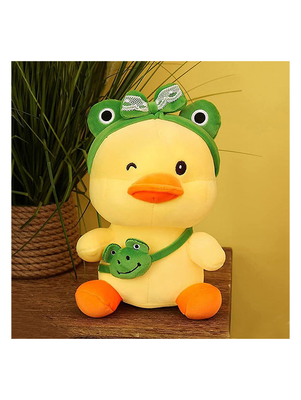 Cute Yellow Duck Doll Soft Toy - Big Plush Pillow for Children (30 CM) | Adorable Doll for Kids - Toyloft