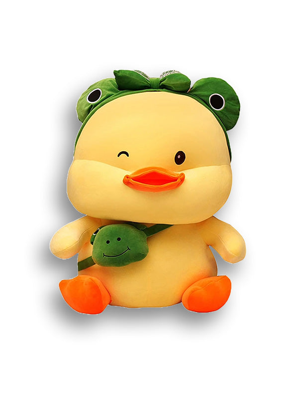 Cute Yellow Duck Doll Soft Toy Big Plush Pillow for Children (30