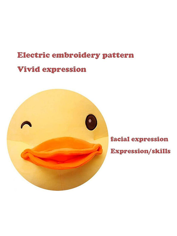 Cute Yellow Duck Doll Soft Toy - Big Plush Pillow for Children (30 CM) | Adorable Doll for Kids - Toyloft