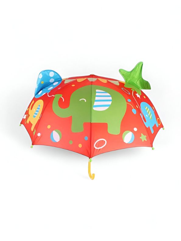 Cute Elephant Umbrella for Kids – 47 cm Lightweight & Waterproof | Fun Animal Design for Toddlers & Children NOV6222.