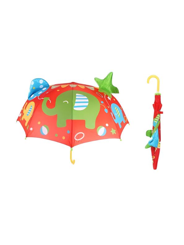 Cute Elephant Umbrella for Kids – 47 cm Lightweight & Waterproof | Fun Animal Design for Toddlers & Children NOV6222.