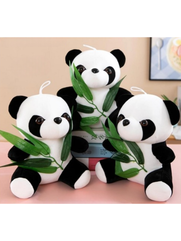 Cute Panda Soft Toy – 8 Inch Adorable Plush Stuffed Animal for Kids LMI11591.
