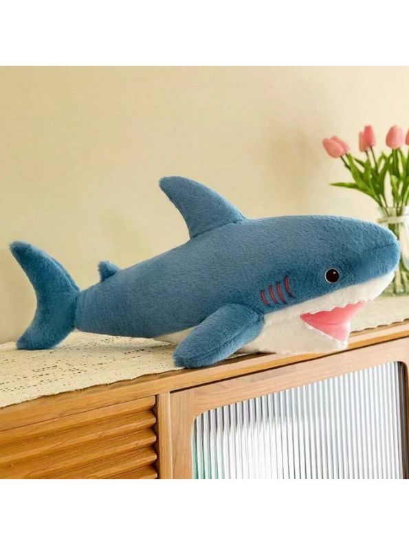 Cute Shark - Fish Teddy Bear Soft Toy For Babies 10 inch - MS14454.