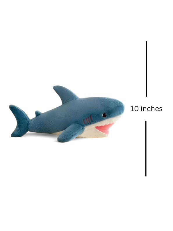 Cute Shark - Fish Teddy Bear Soft Toy For Babies 10 inch - MS14454.