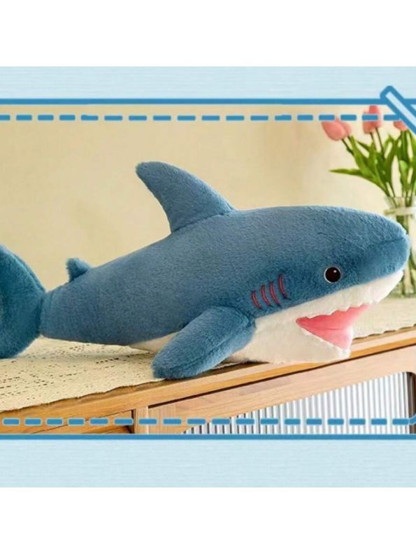 Cute Shark - Fish Teddy Bear Soft Toy For Babies 10 inch - MS14454.