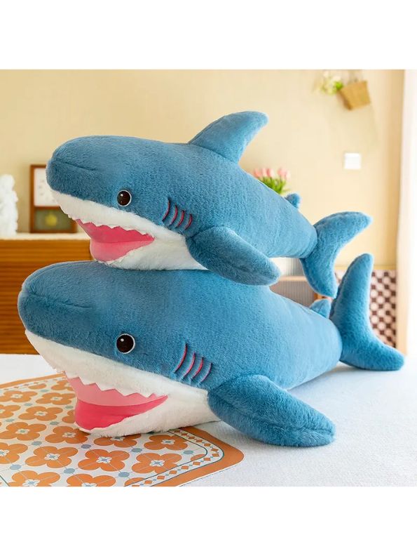 Cute Shark - Fish Teddy Bear Soft Toy For Babies 10 inch - MS14454.