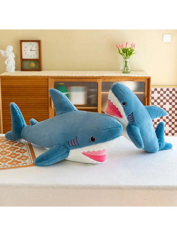 Cute Shark - Fish Teddy Bear Soft Toy For Babies 10 inch - MS14454.