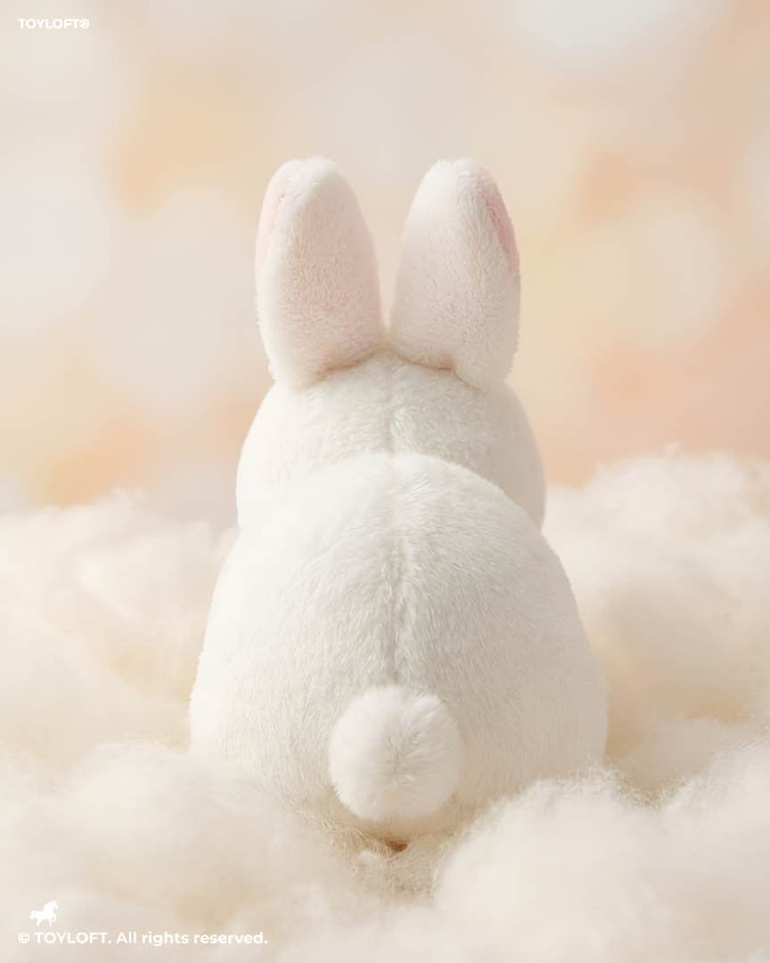 Cute White Bunny Stuffed Plush Toy – 7 Inch Soft Rabbit for Kids ST11955