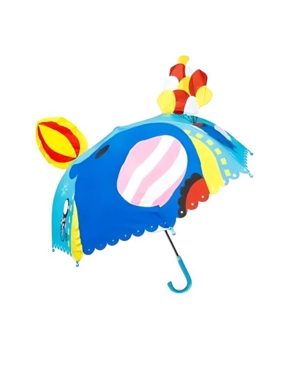 Cute Dolphin Umbrella for Kids – 47 cm Lightweight & Waterproof | Fun Animal Design for Toddlers & Children NOV6222.