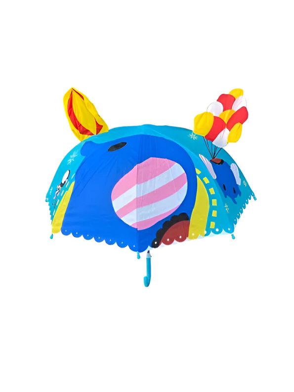 Cute Dolphin Umbrella for Kids – 47 cm Lightweight & Waterproof | Fun Animal Design for Toddlers & Children NOV6222.