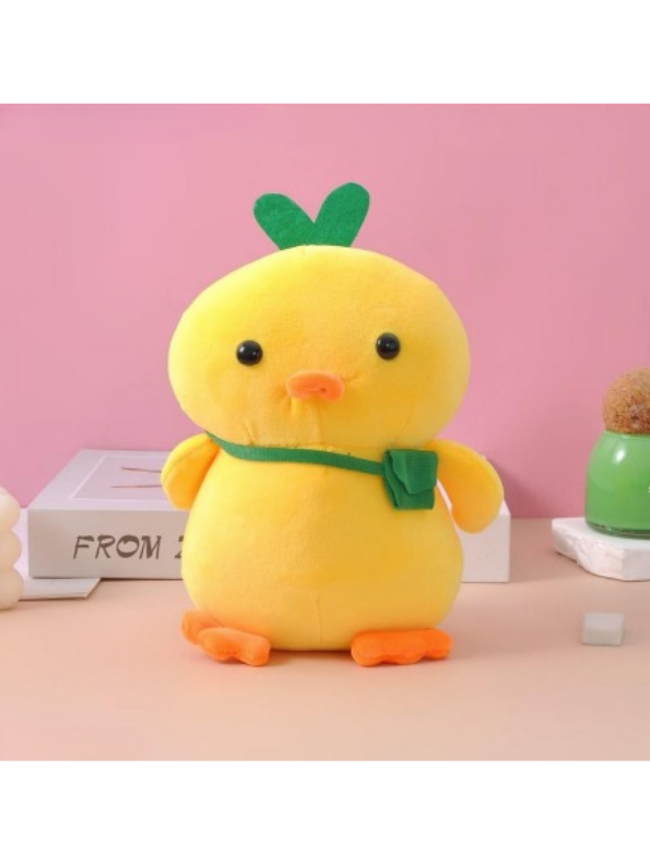 Cute Yellow Duck 8-Inch Plush Toy for Kids | Soft & Cuddly Stuffed Animal LMI11447.